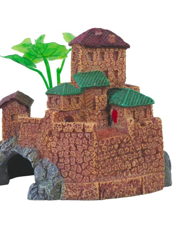 ZOLUX Dekoracja średniowieczna wioska 8 cm S