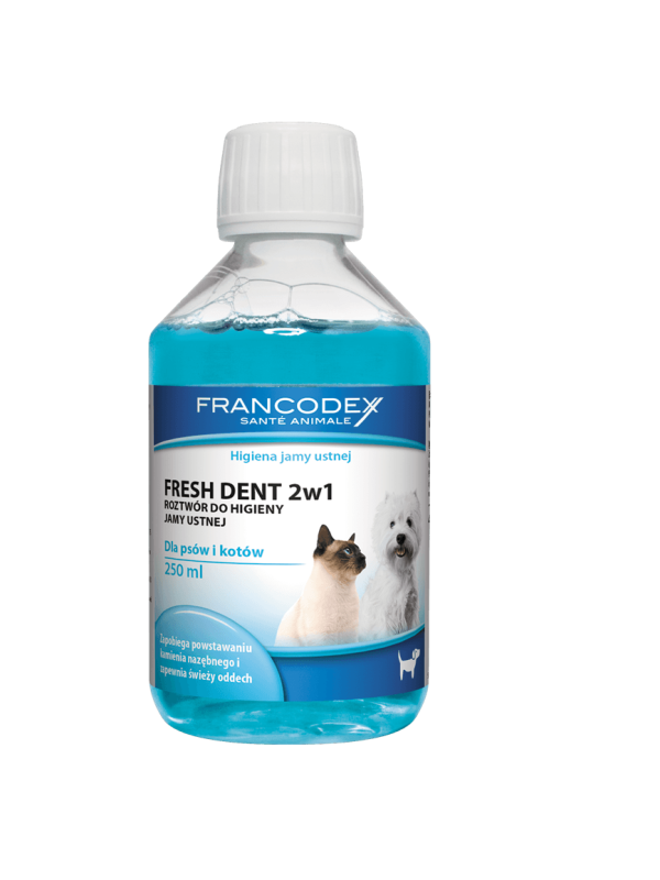 FRANCODEX FRESH DENT 2w1 płyn do higieny jamy ustnej 250ml