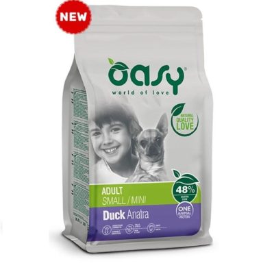 Oasy adult small duck dla psa 800g