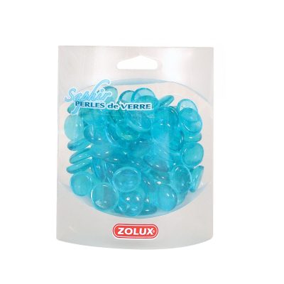 ZOLUX Perełki szklane szafirowe
