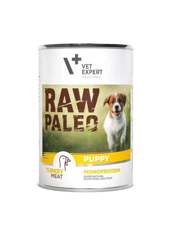 Raw Paleo Puppy Monoprotein Turkey 400g