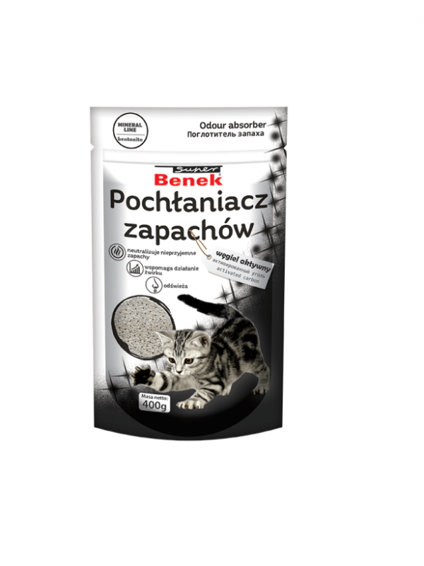 SUPER BENEK POCHŁANIACZ Z WĘGLEM AKTYWNYM 400g