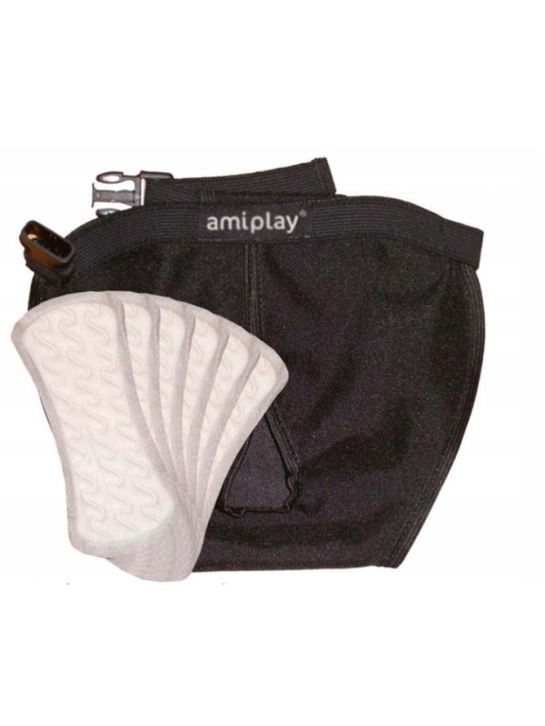 Amiplay majtki na cieczkę czarne N5 L
