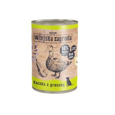 Wiejska Zagroda Kaczka z gruszką 400g