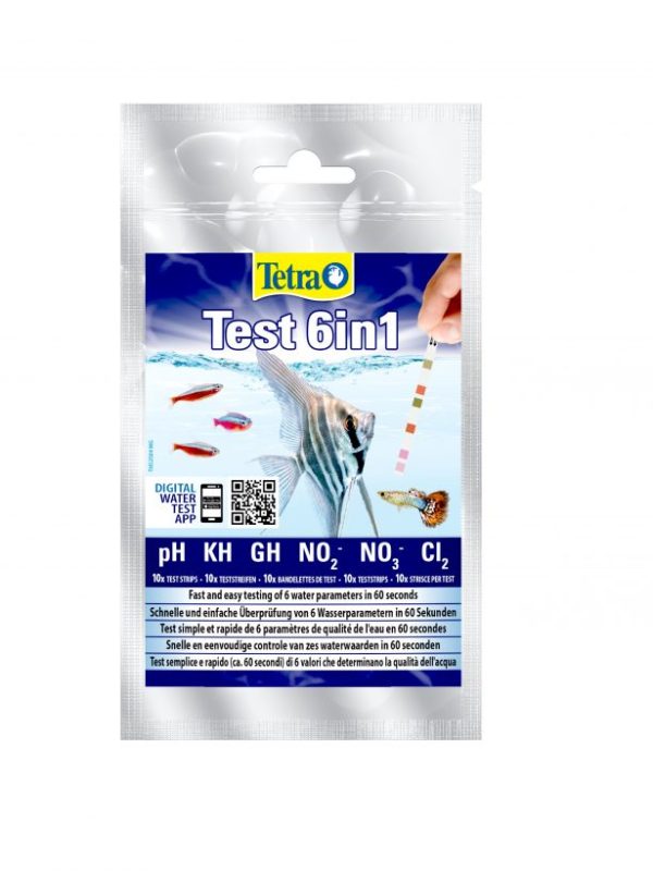 Tetra Test 6in1 10 strips