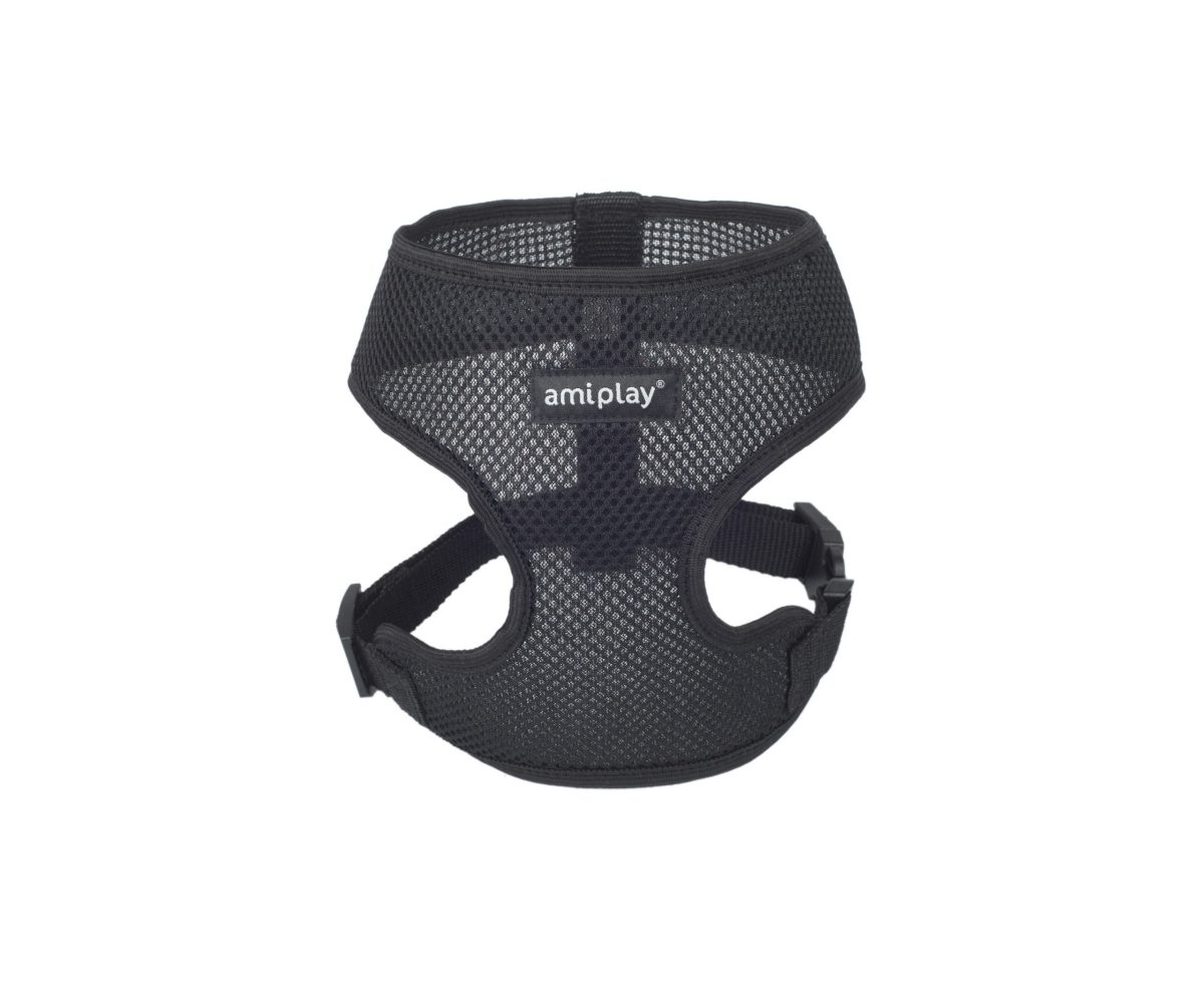 AmiPlay Szelki Scout Air Czarne S