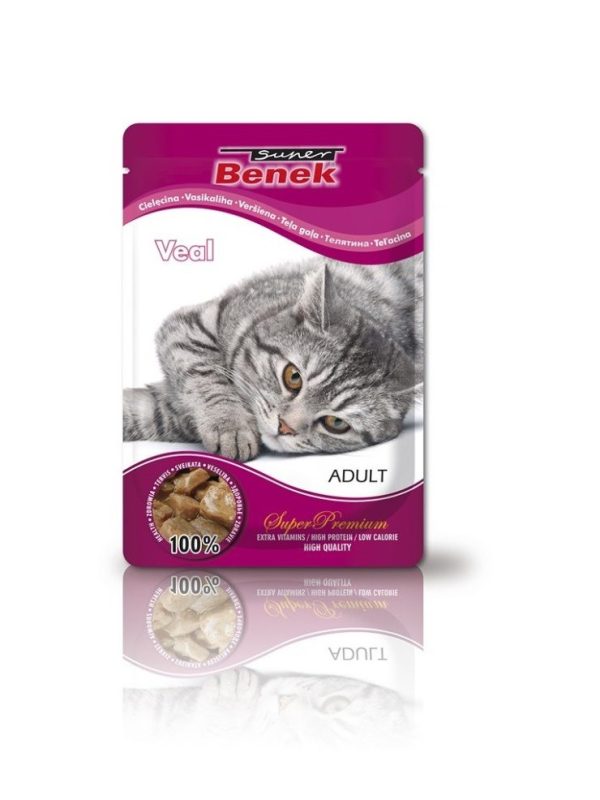 Super Benek Saszetka Adult Cielęcina 100g