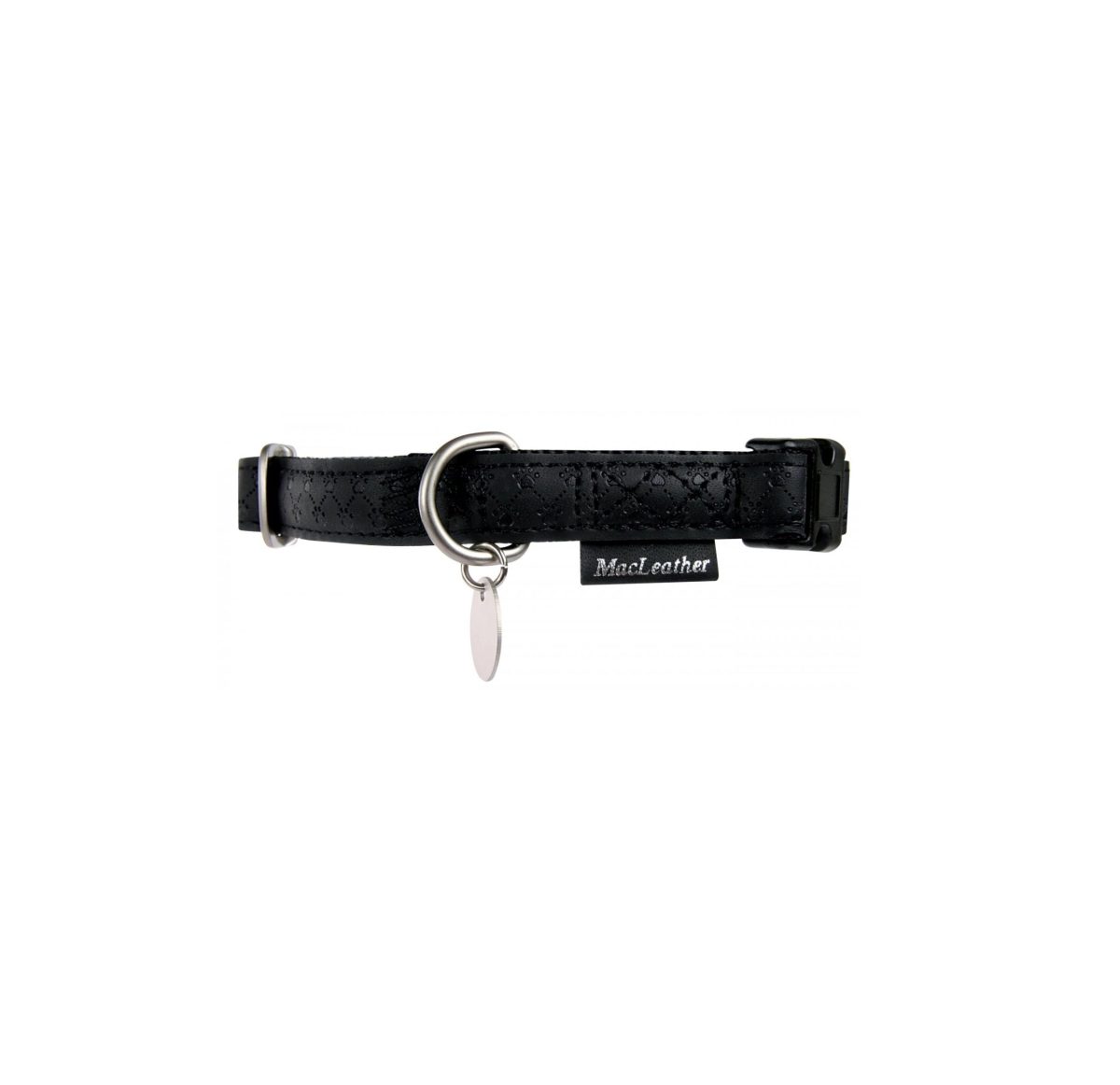 ZOLUX Obroża regulowana Mac Leather 10mm kol. czarny