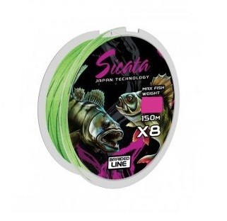 Mistrall plecionka sicata X8 0,142mm 150m