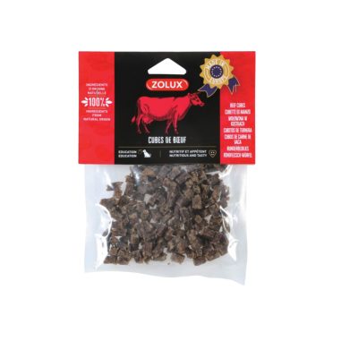 ZOLUX Małe kostki wołowe 100g