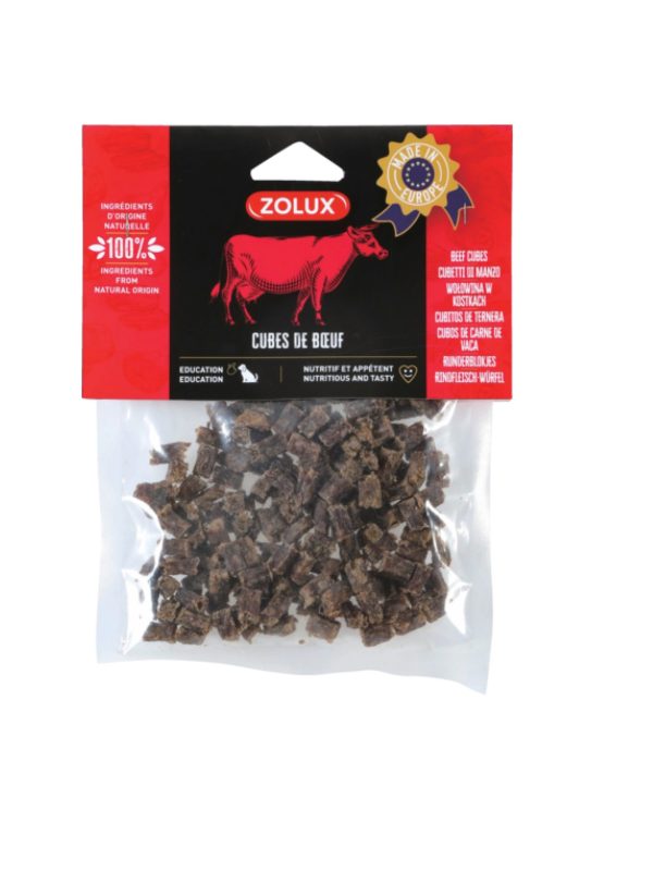 ZOLUX Małe kostki wołowe 100g