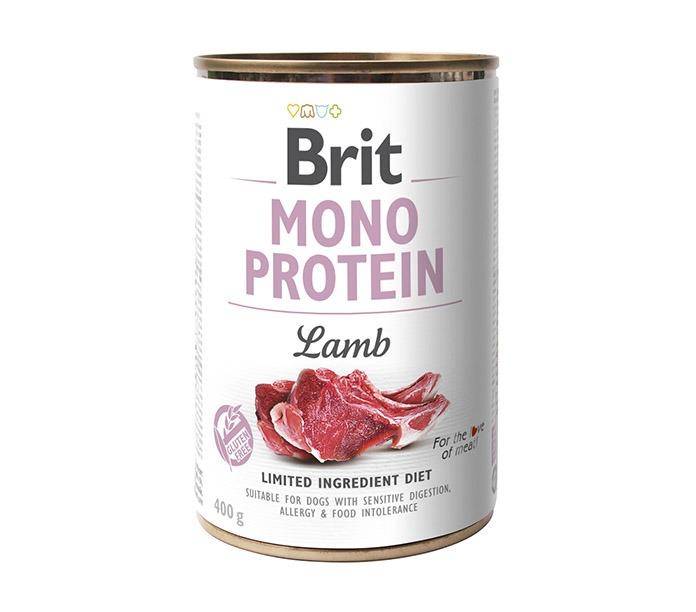BRIT MONO PROTEIN LAMB 400G