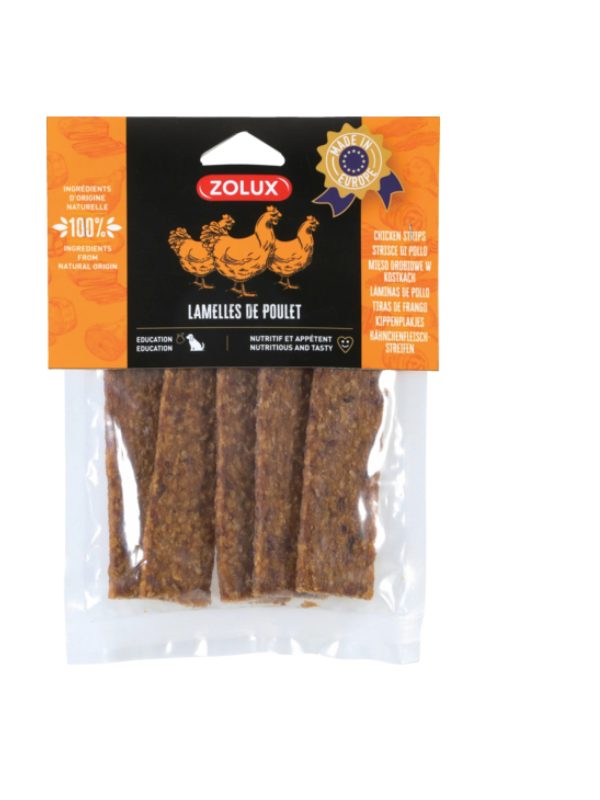 ZOLUX Paski z kurczaka 100g
