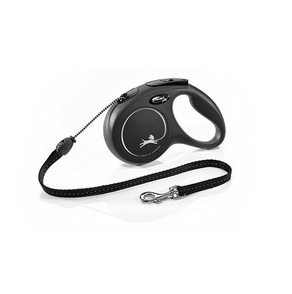 Flexi New Classic Linka M 5m czarna