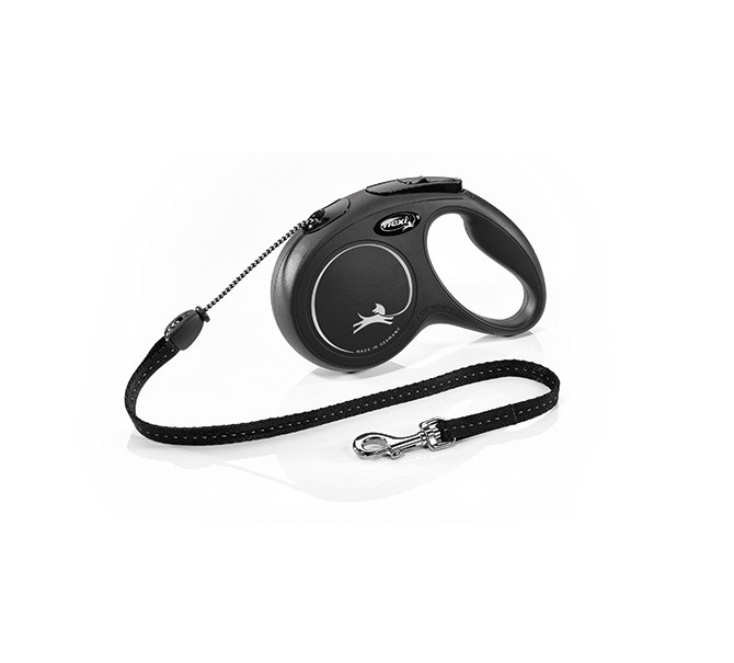 Flexi New Classic Linka M 5m czarna