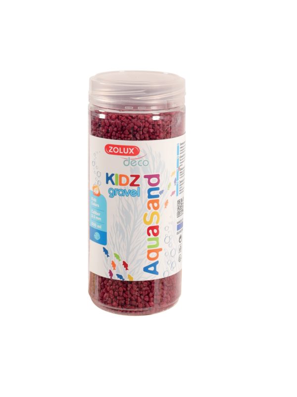 ZOLUX Aquasand KIDZ Gravel 500 ml. czerwony