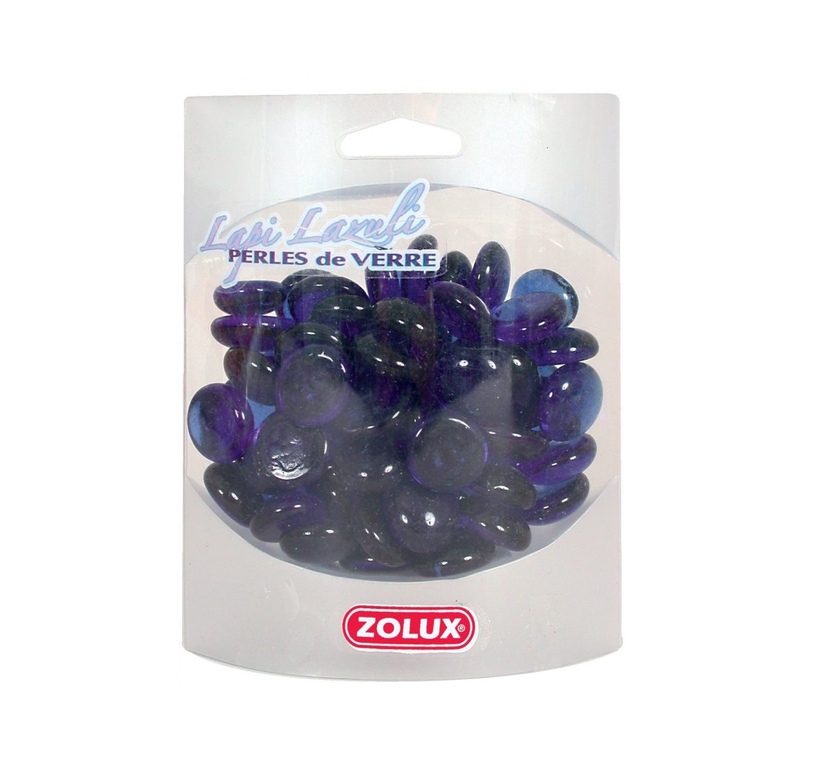ZOLUX Perełkii szklane fiolet