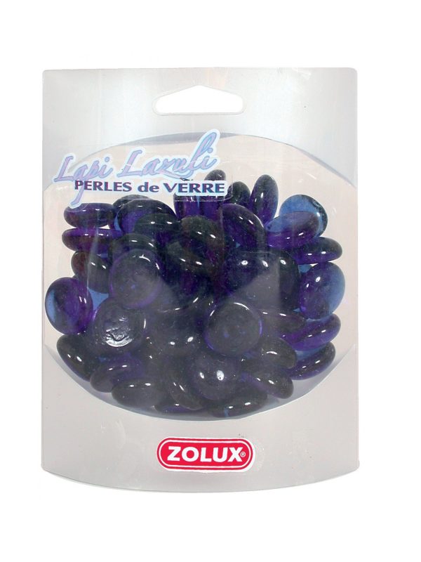 ZOLUX Perełkii szklane fiolet