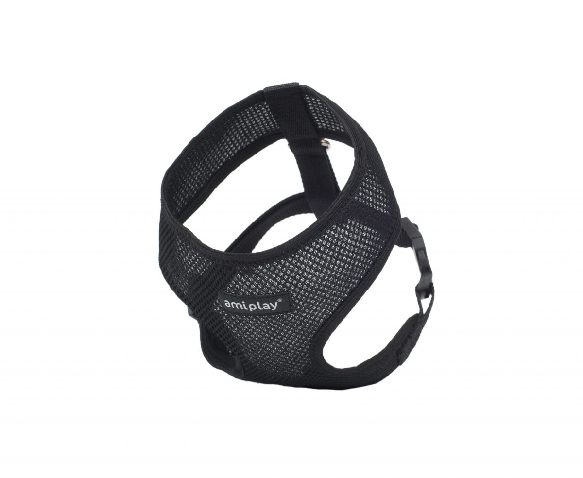 AmiPlay Szelki Scout Air Czarne S