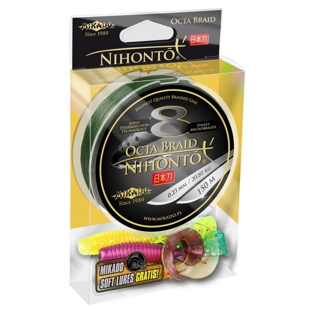 Mikado Plecionka Nihonto OCTA Green 0,50mm/150m 53,30kg