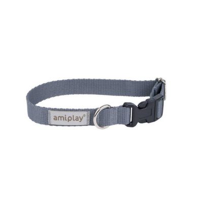 AmiPlay Obroża Samba S Szara