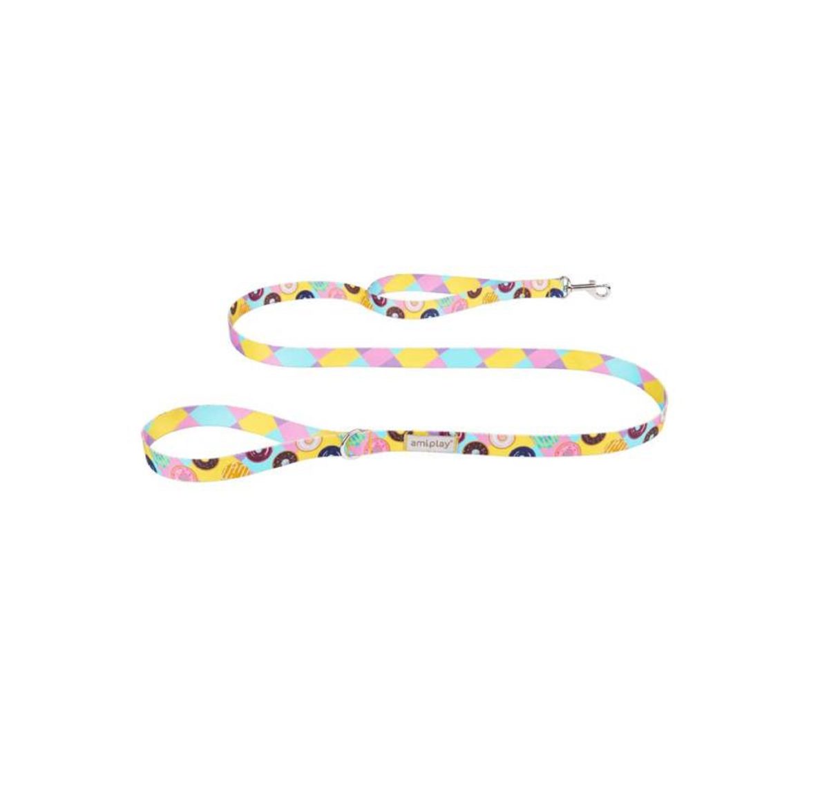 Amiplay Smycz BeHappy L 150cm Donut