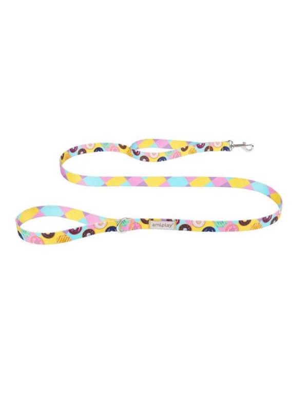 Amiplay Smycz BeHappy S 150cm Donut