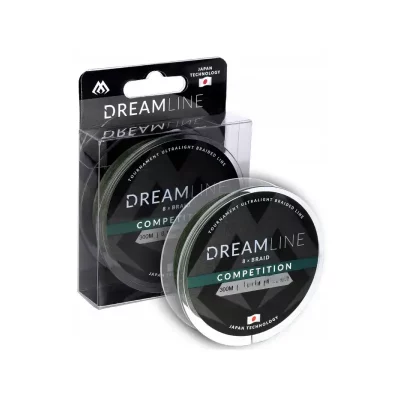 Plecionka Mikado Dreamline Competition 8X 0.16mm 15.54kg 300m zielona