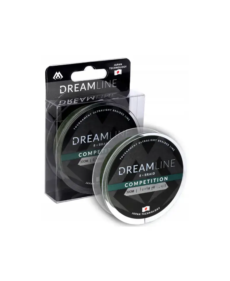 Plecionka Mikado Dreamline Competition 8X 0.16mm 15.54kg 300m zielona