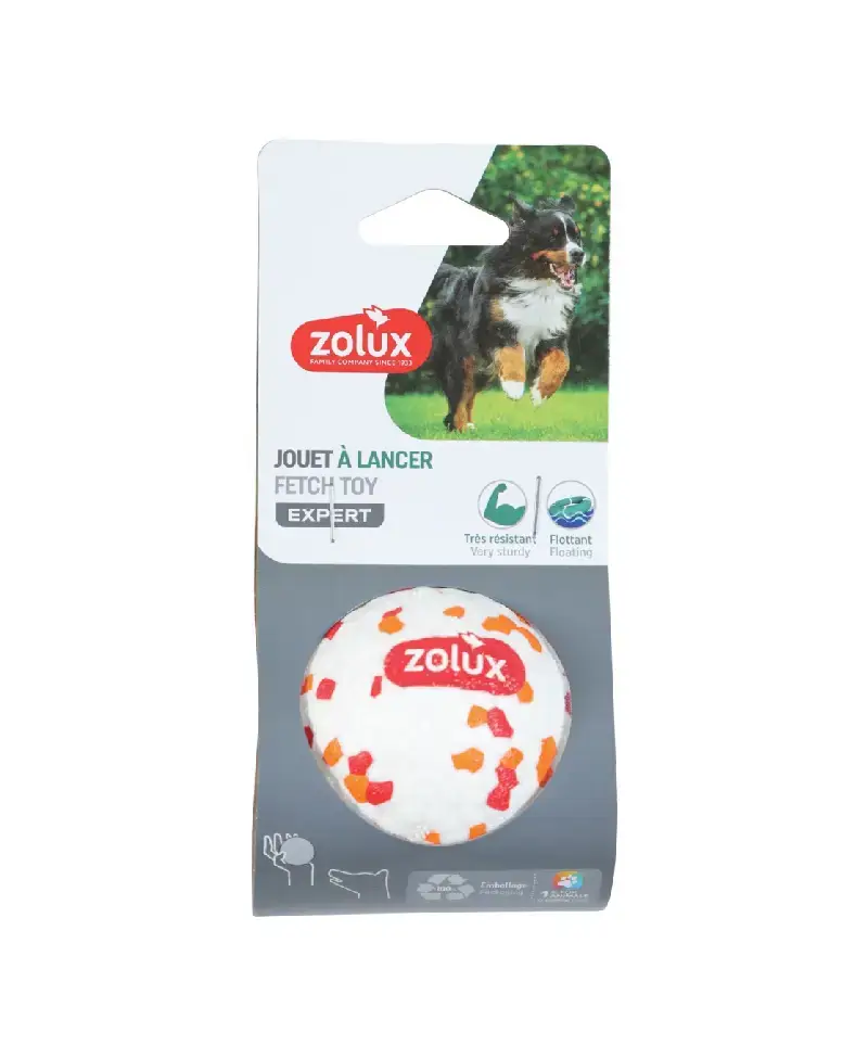 Wytrzymała piłka do aportowania ETPU 6cm