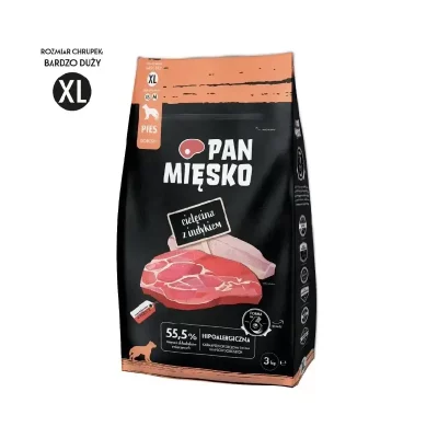 Pan Mięsko cielęcina z indykiem XL 3kg