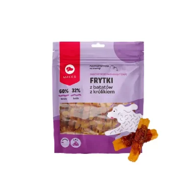 Frytki z batatów z królikiem 500g