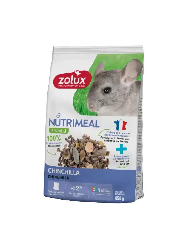 ZOLUX Karma mieszanka dla szynszyli NUTRIMEAL 4 850g