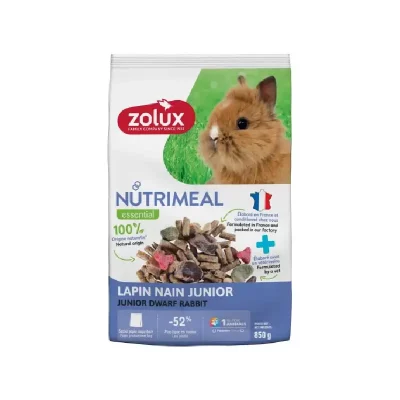ZOLUX Karma mieszanka dla królika miniaturki junior NUTRIMEAL 4 850g