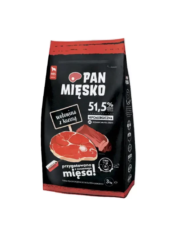 Pan Mięsko Wołowina z koziną M 3kg