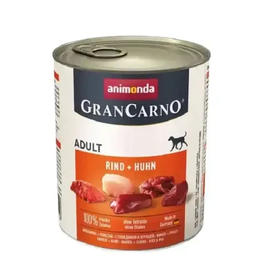 Animonda Gran Carno Adult wołowina z kurczakiem  800g
