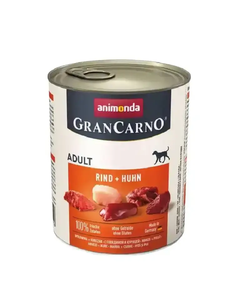 Animonda Gran Carno Adult wołowina z kurczakiem  800g