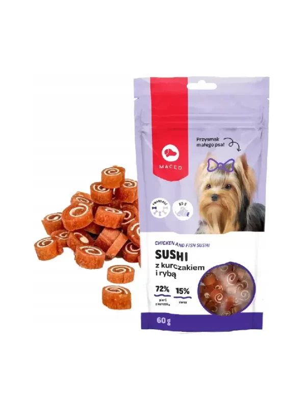 Shusi kurczak ryba 60g