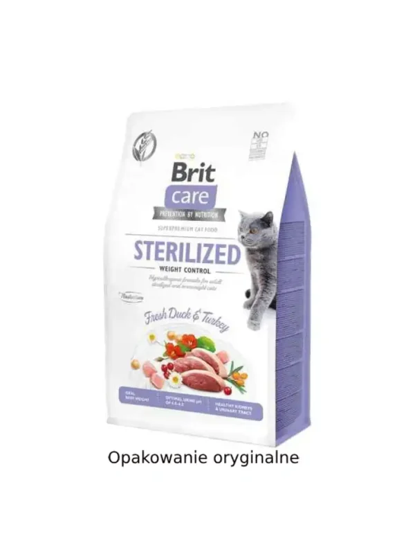 Brit Care Sterilized Weight Control Fresh Duck&Turkey 400g