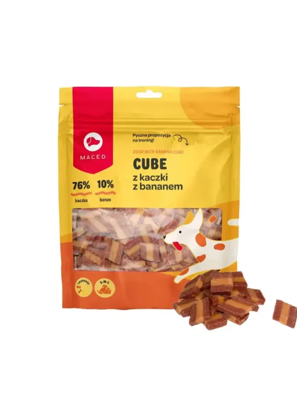 Cube Kaczka z bananem 500g
