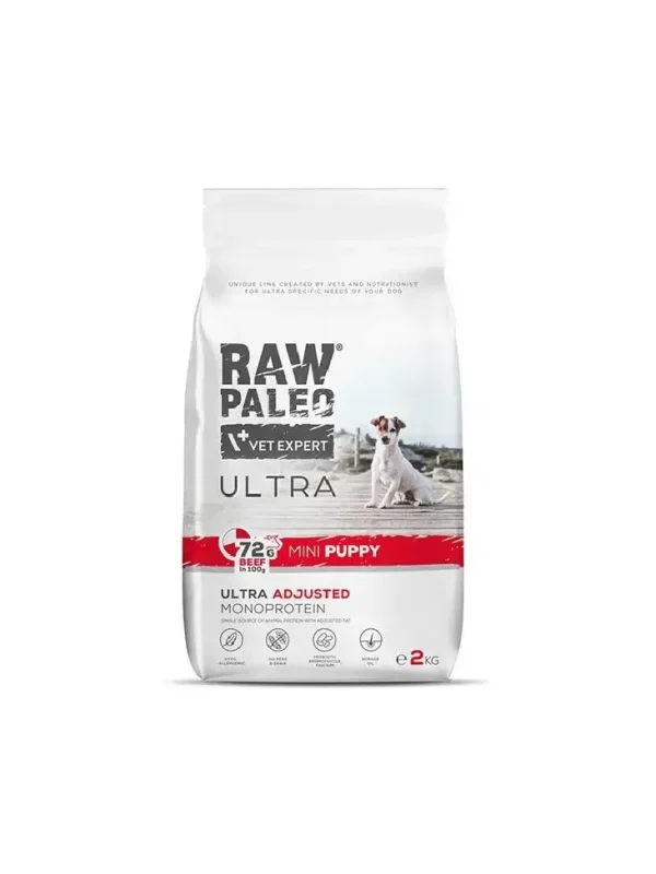 Raw Paleo Ultra Beef Mini Puppy 2kg