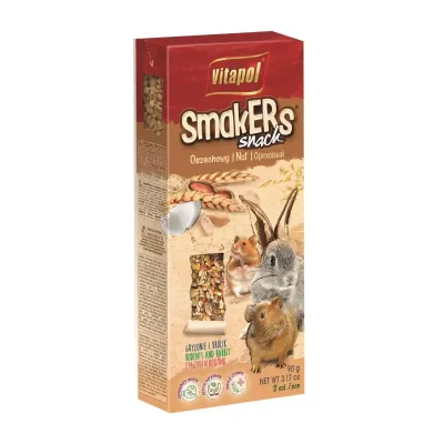 d8a12f731ea66fad40e5cfb5ba7343c4.webp Smakers orzechowy dla gryzoni i królika