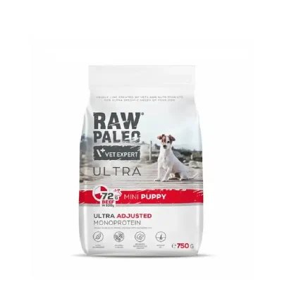 Raw Paleo Ultra Beef Mini Puppy 750g