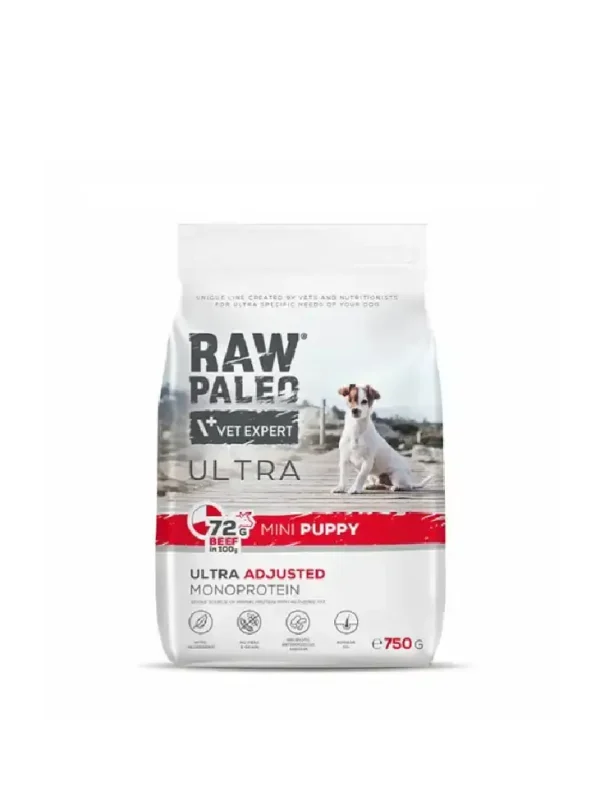 Raw Paleo Ultra Beef Mini Puppy 750g