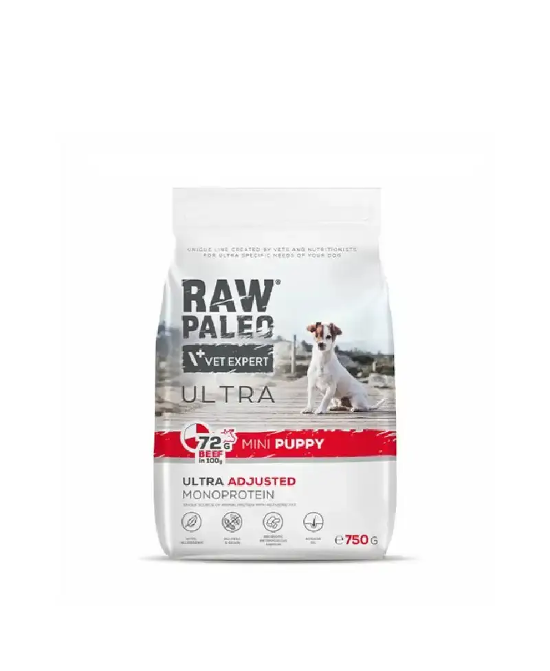 Raw Paleo Ultra Beef Mini Puppy 750g