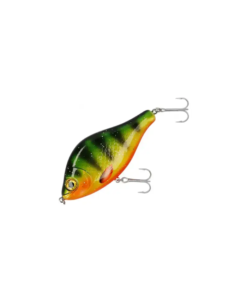 Wobler MFT JERK 10CM/HOT PERCH tonący