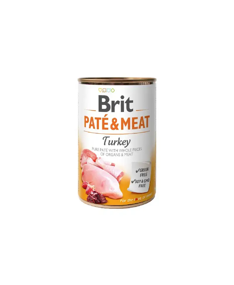 BRIT Paté & Meat Turkey 400g