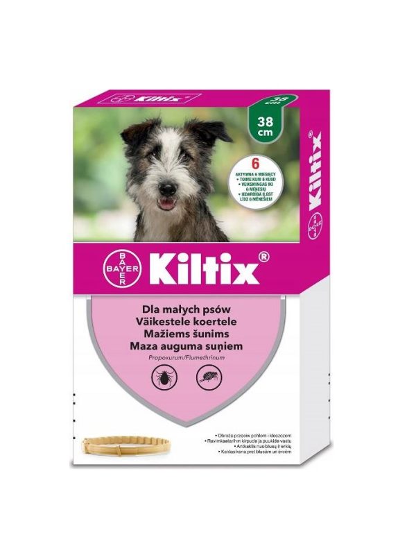 Bayer Kiltix dla małych psów 38 cm