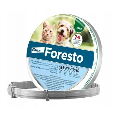 Elanco Foresto Obroża dla kotów i psów poniżej 8kg