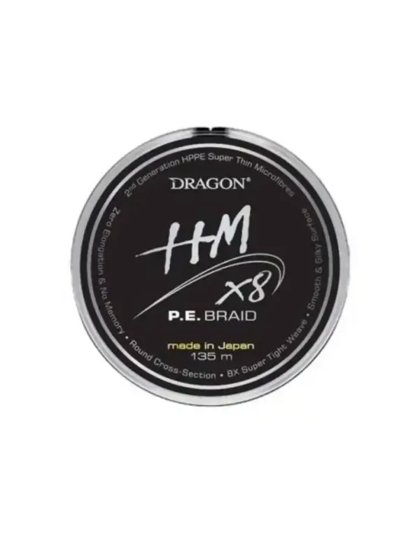 Plecionka DRAGON HM8X P.E.Braid 0,06 135m